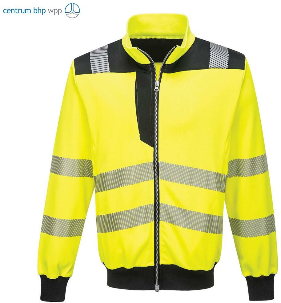 PORTWEST PW370 BLUZA OSTRZEGAWCZA PW3; ŻÓŁTY/CZARNY