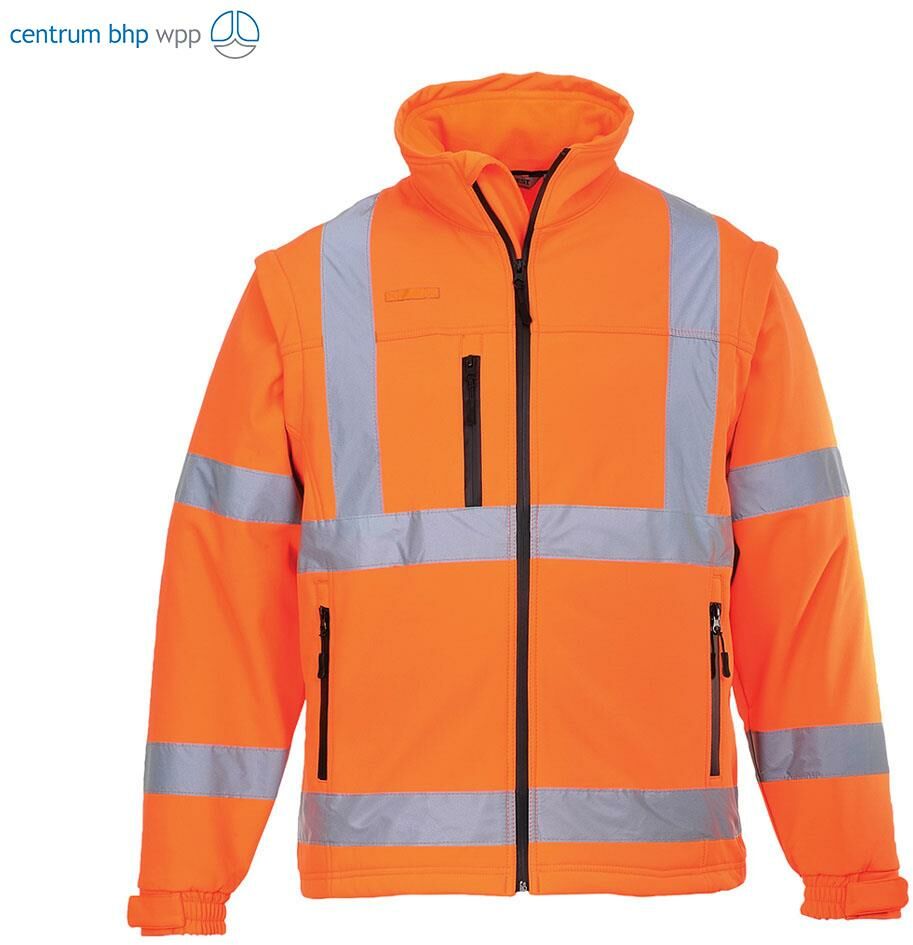 PORTWEST S428 SOFTSHELL OSTRZEGAWCZY (3 WARSTWY); POMARAŃCZOWY