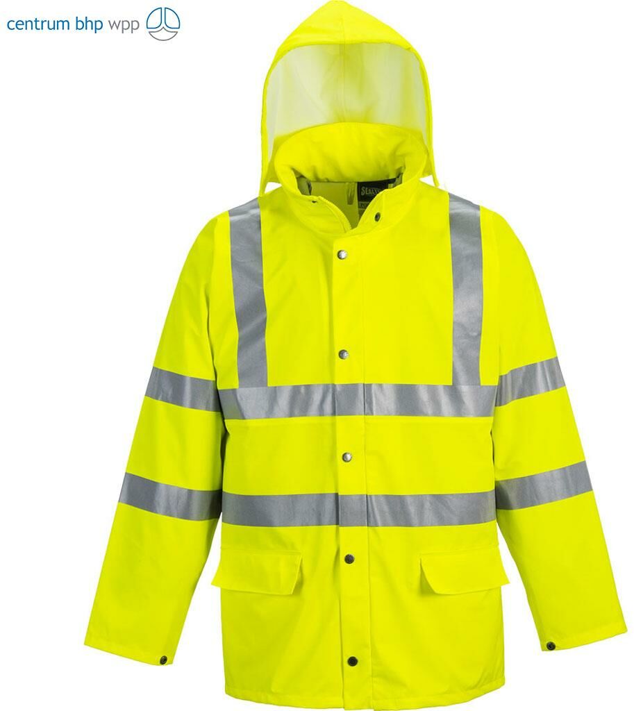 PORTWEST S491 KURTKA OSTRZEGAWCZA SEALTEX ULTRA NIEOCIEPLANA (ŻÓŁTA ); ŻÓŁTY