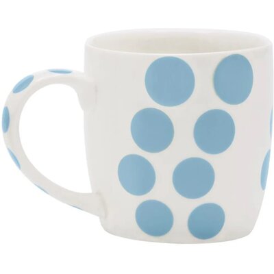 Zak! DESIGNS - Porcelanowy kubek, niebieski, Dot
