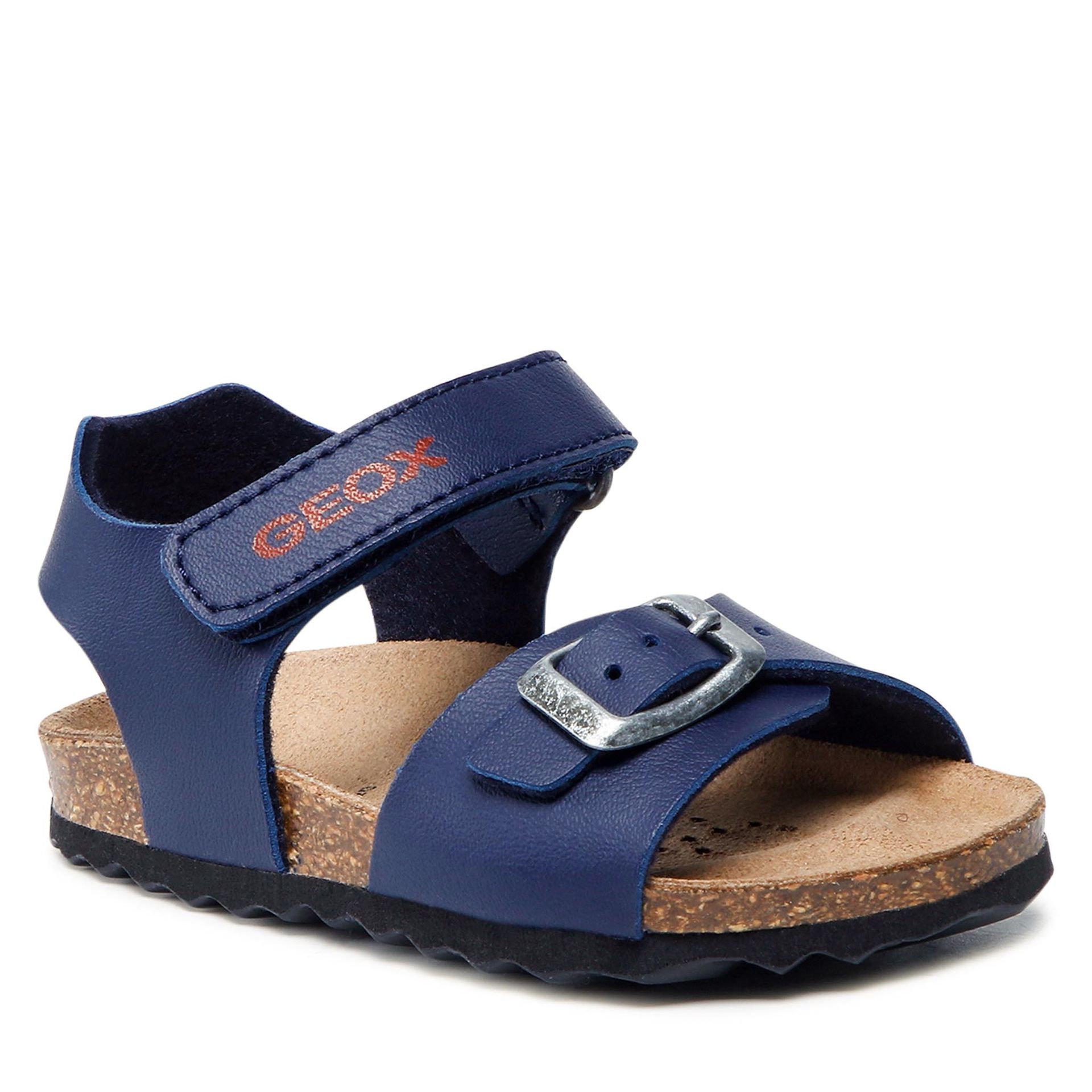 Geox Sandały B S. Chalki B. A B922QA 000BC C4244 M Navy/Dk Red