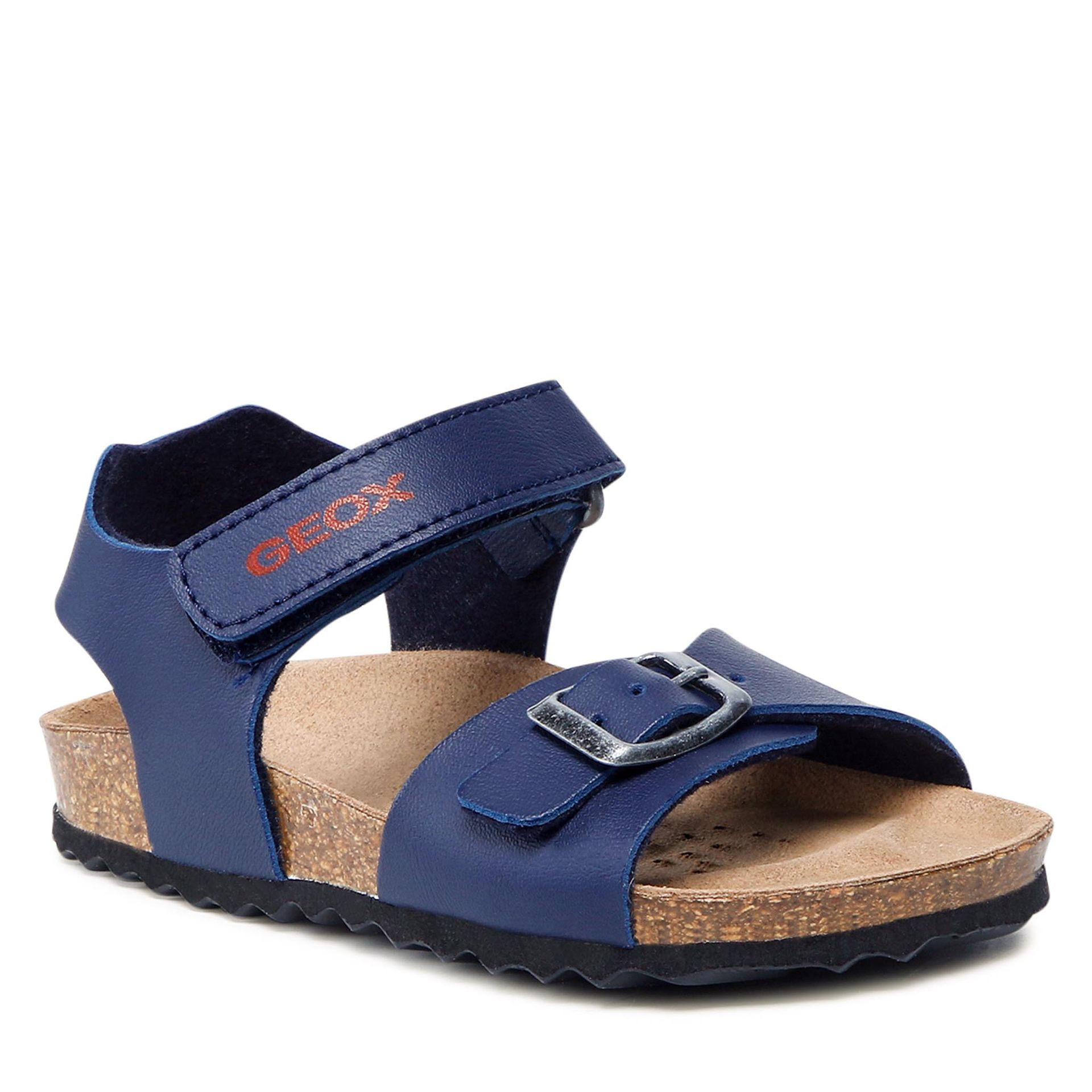 Geox Sandały B S. Chalki B. A B922QA-000BC C4244 S Navy/Dk Red