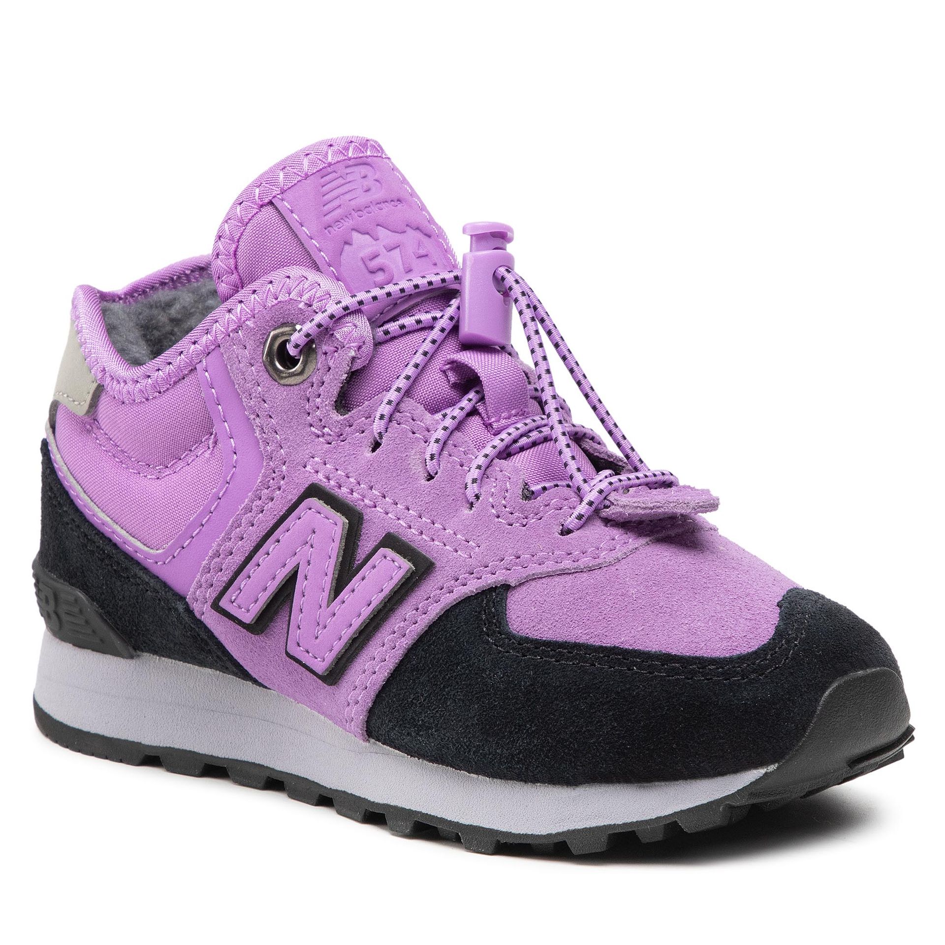 Sneakersy NEW BALANCE - PV574HXG Fioletowy