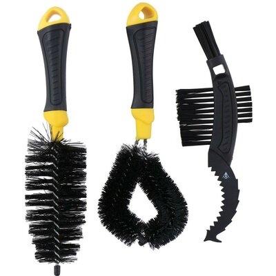 Dunlop Zestaw szczotek do czyszczenia roweru łańcucha x3 E-10226