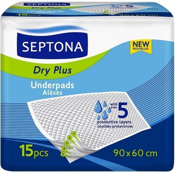 SEPTONA Septona Dry Plus podkłady higieniczne x 15 szt