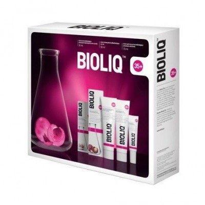 BIOLIQ 35+ Zestaw: krem przeciw starzeniu do cery mieszanej 50ml + krem na noc 50ml + krem pod oczy 15ml