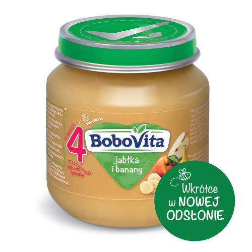 Bobovita deser jabłka z delikatnym bananem 8591119253941