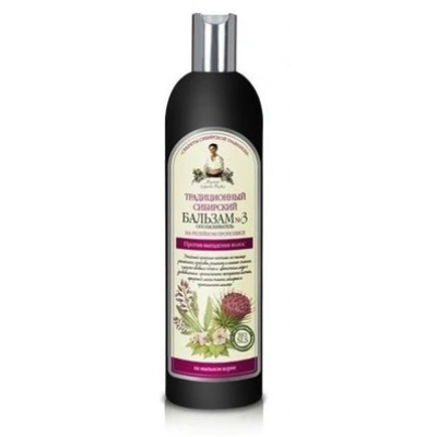 Pierwoje Reszenie Receptury balsam do włosów syberyjski Nr 3 przeciw wypadaniu - 550 ml