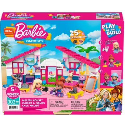 Mega Bloks Mega Bloks Barbie Malibu House 973-1134