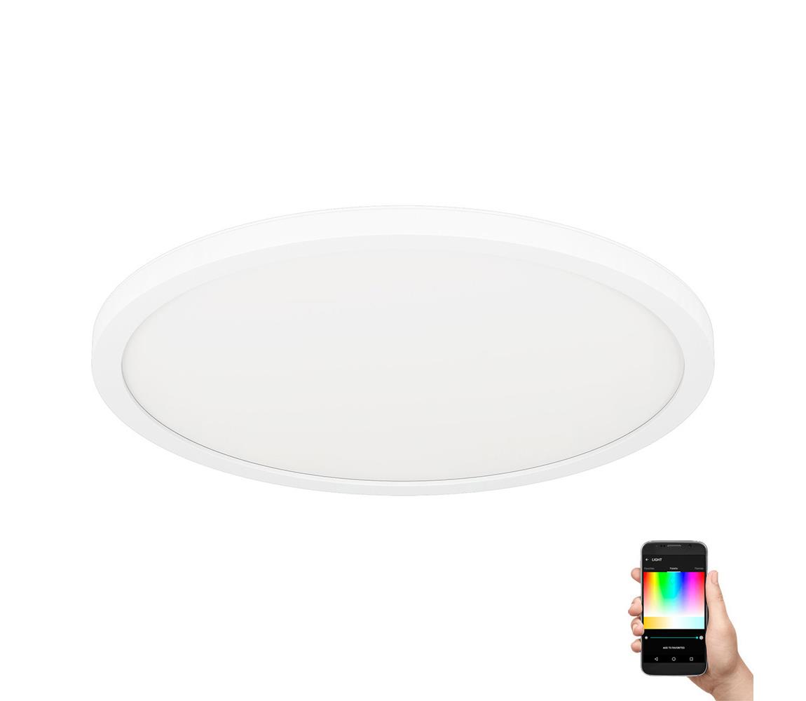 EGLO connect Rovito-Z lampa sufitowa biała Ø29,5cm