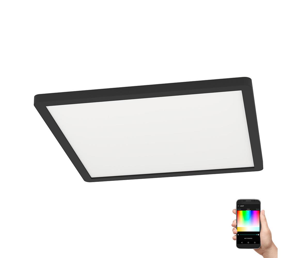 EGLO connect Rovito-Z sufitowa czarna 29x29cm