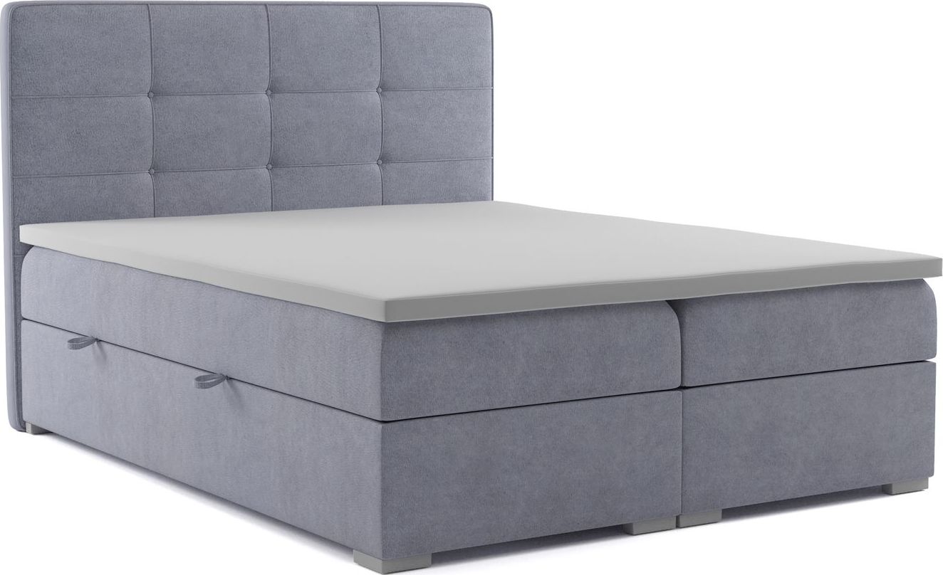 Elior Kontynentalne łóżko małżeńskie Nubis 180x200 - 58 kolorów
