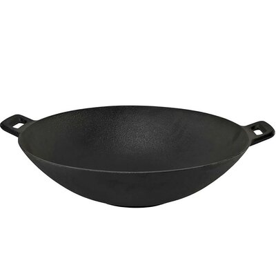 Activa BASICLINE Wok Żeliwny Fi 30 Cm BASICLINE