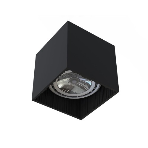 Nowodvorski Lampa sufitowa punktowa spot GROOVE I 10W GU10 ES111 75W czarny 7792