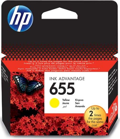Tusz HP HP oryginalny ink / tusz CZ112AE, HP 655, yellow, 600s, HP Deskjet Ink Advantage 3525, 5525, 6525, 4615 e-AiO Zakupy bez rejestracji. Punkt odbioru Warszawa Ochota