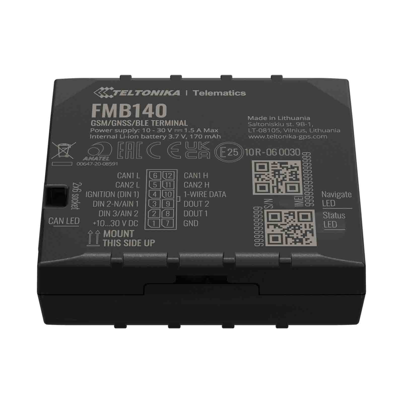 Teltonika Teltonika FMB140 Lokalizator CAN GSM / GNSS / Bluetooth FMB140BTU801