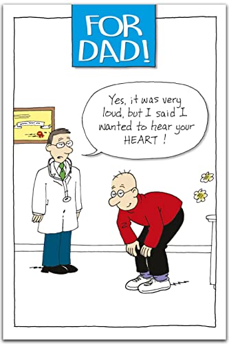 Norbert & Val Karta na Dzień Ojca dla taty, humorystyczna karta na Dzień Ojca dla taty, karta emocjonalna. 159 x 235 NFW211