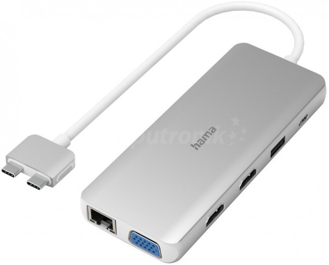 Hama multiport USB-C Apple MacBook Air & Pro 200133