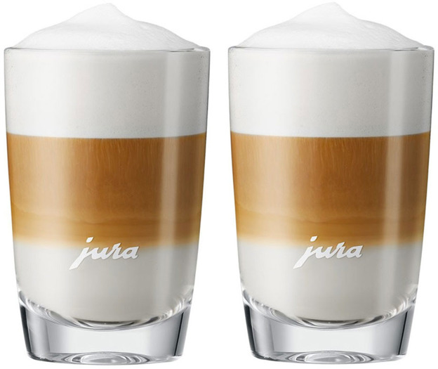 Jura Szklanka do kawy latte zestaw 2 sztuk 3445-uniw