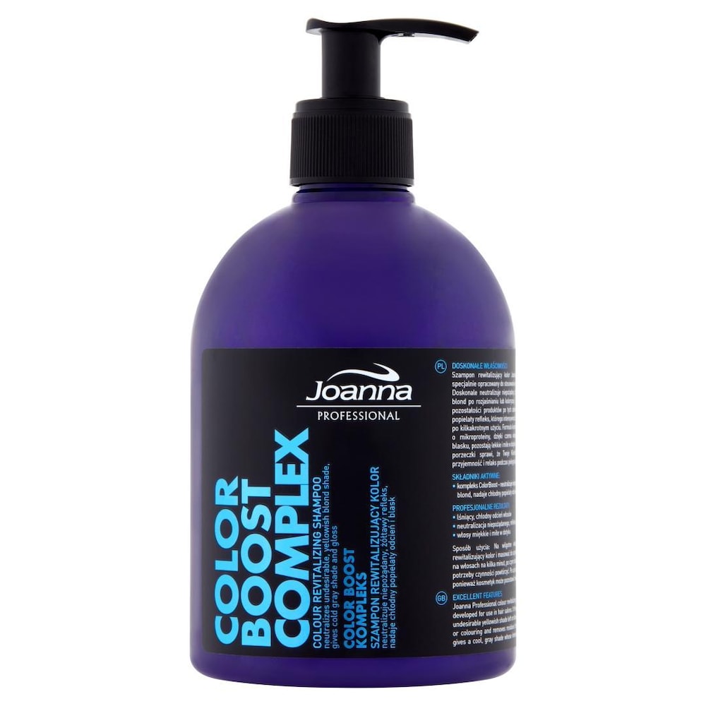 Joanna Profesjonalny szampon rewitalizujący kolor o zapachu czarnej porzeczki 500ml