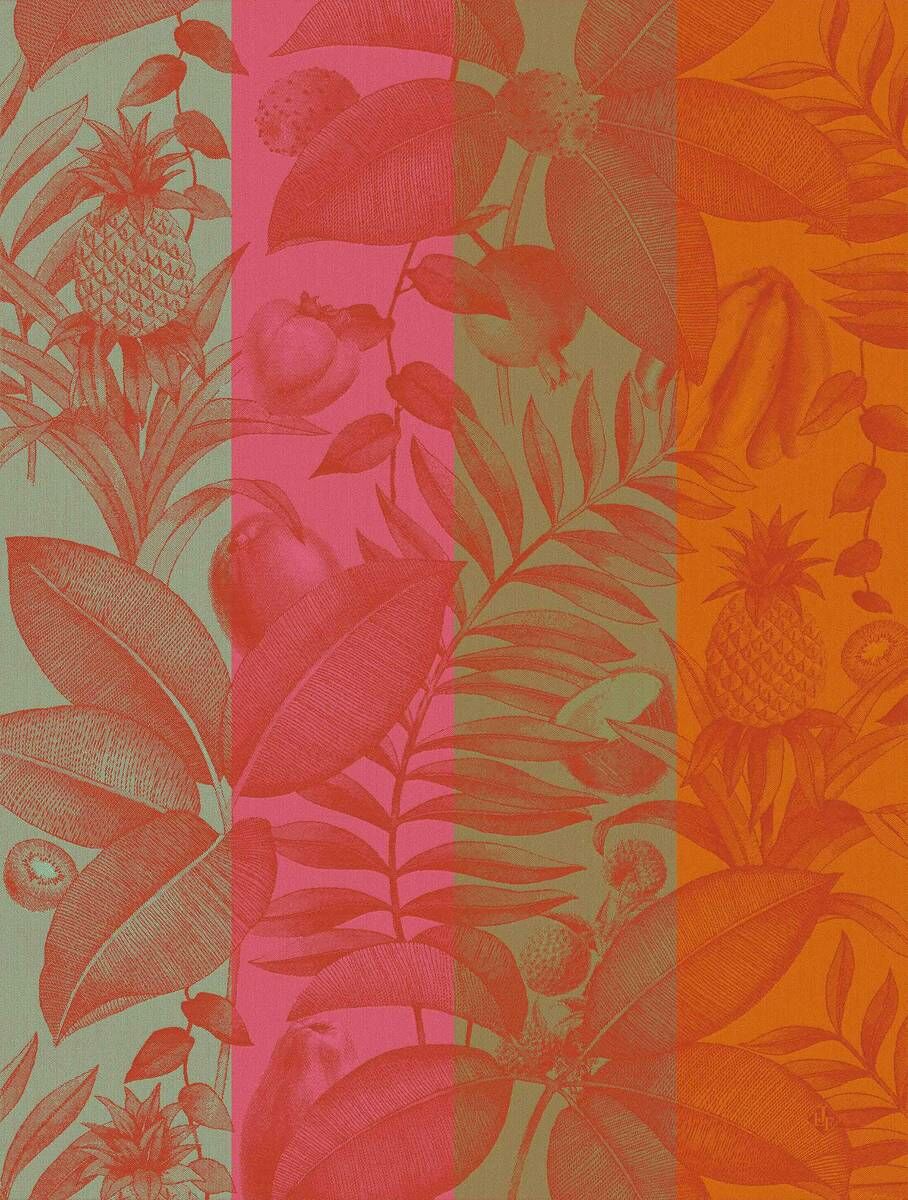 Le Jacquard Fran ais Ręcznik kuchenny Fruits Exotiques Pomarańczowy