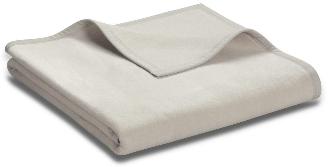Biederlack Koc Unicolour Silber