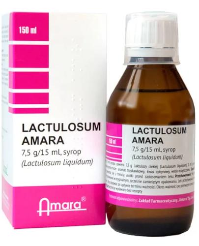 AMARA Lactulosum 7,5 g/15 ml syrop 150 ml Amara