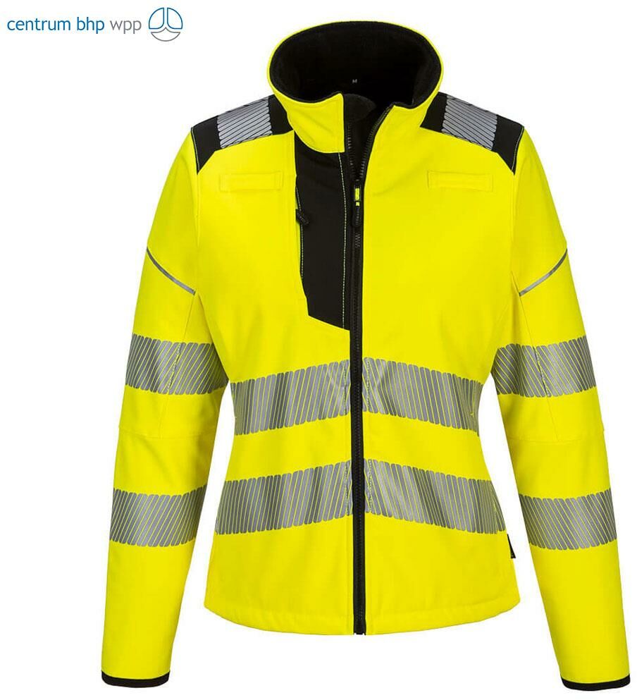 Portwest PW381 SOFTSHELL DAMSKI PW3; ŻÓŁTY/CZARNY