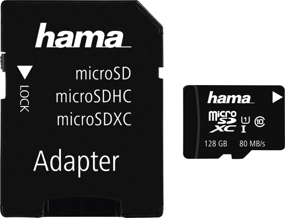 Karta Hama MicroSDXC 128 GB Class 10 UHS-I/U1 001241580000