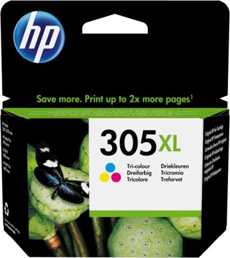 Tusz HP HP Ink No.305XL Color 3YM63AE#UUS VE 1 x 5ml für Deskjet 1255, DeskJet Plus 41XX, Envy 60XX, ENVY Pro 64XX