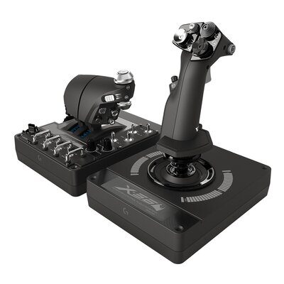 Logitech X56 h.o.t.a.s.  Joystick regulator gazu i  Przewodowa, 945  000059 945-000059