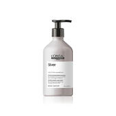 L'oreal Professionnel Serie Expert Silver 500ml szampon neutralizujący i rozjaśniający włosy siwe i białe