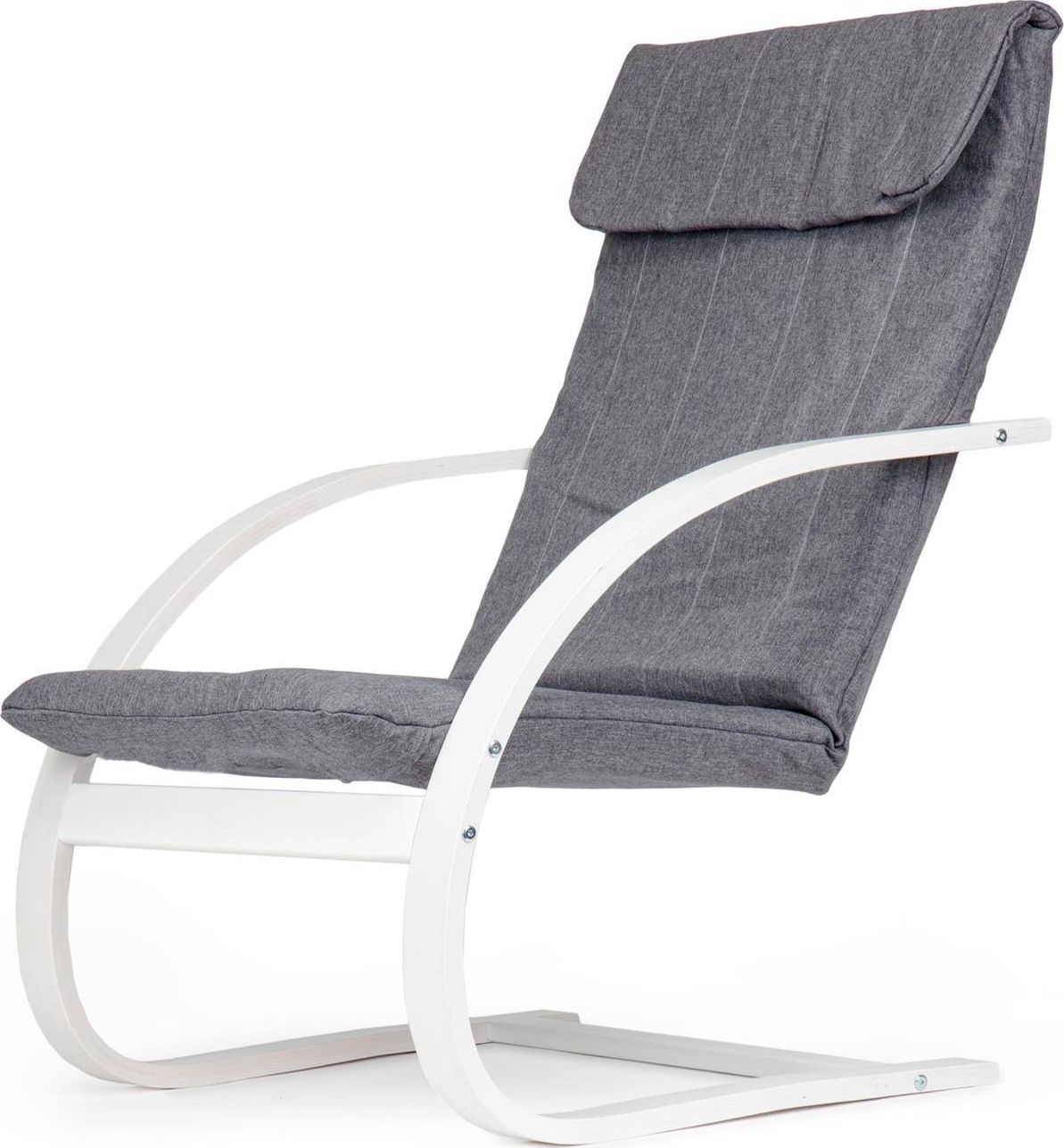 ModernHome Fotel fiński bujany leżanka leżak do salonu