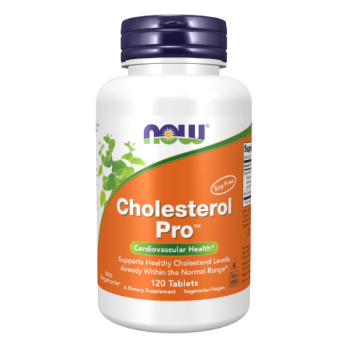 CHOLESTEROL PRO™ 120 tabletek NOW FOODS