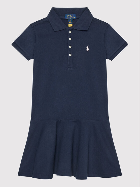 Ralph Lauren Polo Sukienka codzienna 312624740001 Granatowy Regular Fit