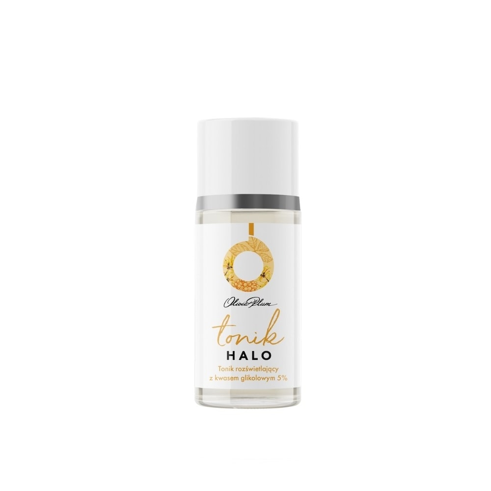 Olivia Plum Olivia Plum Halo Tonik Rozświetlający z Kwasem Glikolowym 5% 30 ml