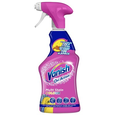 VANISH Odplamiacz VANISH Oxi Action spray odplamiacz do tkanin 500 ml