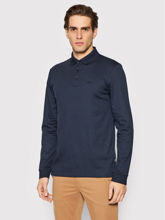 Hugo Boss Polo Pado 30 50468392 Granatowy Regular Fit