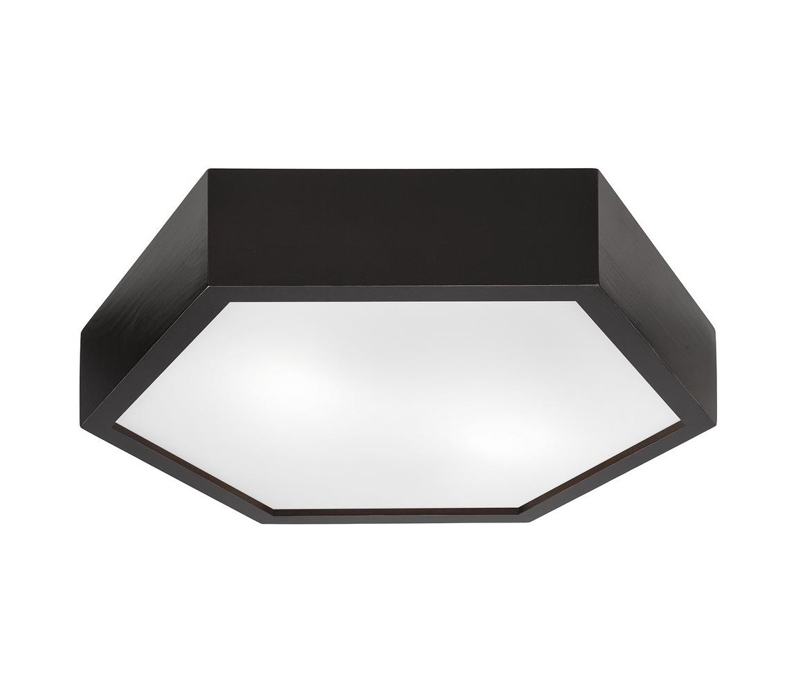 Plafon 43 cm czarny E27 Lamkur