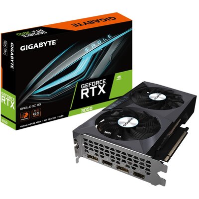 Gigabyte GeForce RTX 3050 EAGLE OC GV-N3050EAGLE OC-8GD