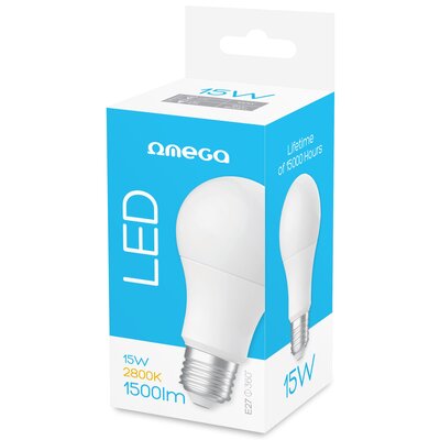 Omega Żarówka LED OMELE27N-15W 15W E27 OMELE27N-15W
