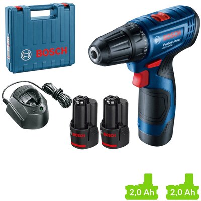 Bosch GSR 120 Li-Ion 2 x 2,0 Ah