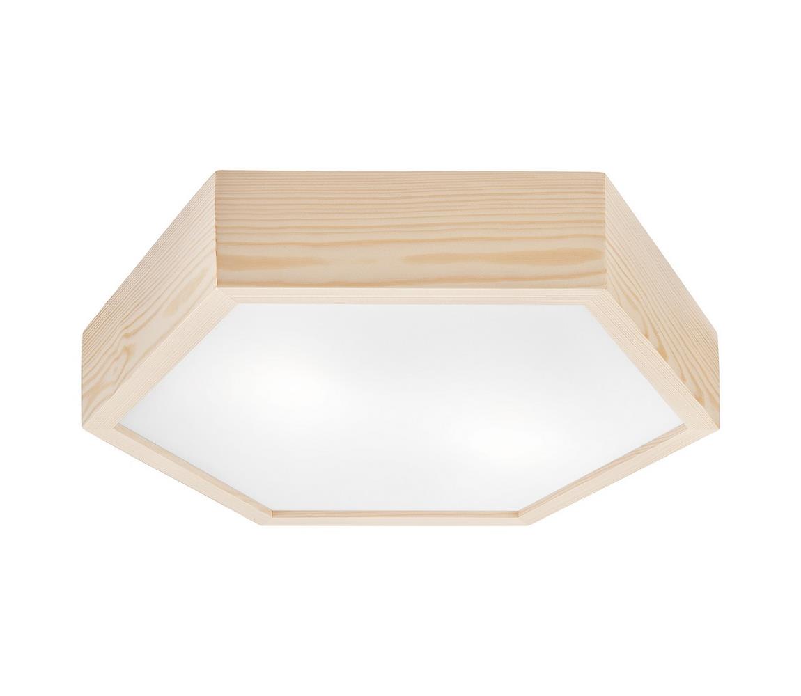 Plafon 43 cm sosna E27 Lamkur
