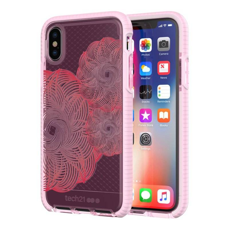 Tech21 wzmacniane etui do iPhoneX / iPhone XS różowy