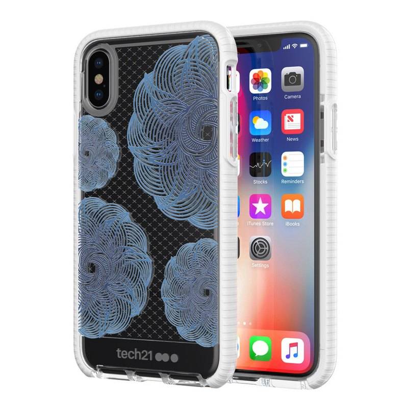 Tech21 wzmacniane etui do iPhoneX / iPhone XS niebieski