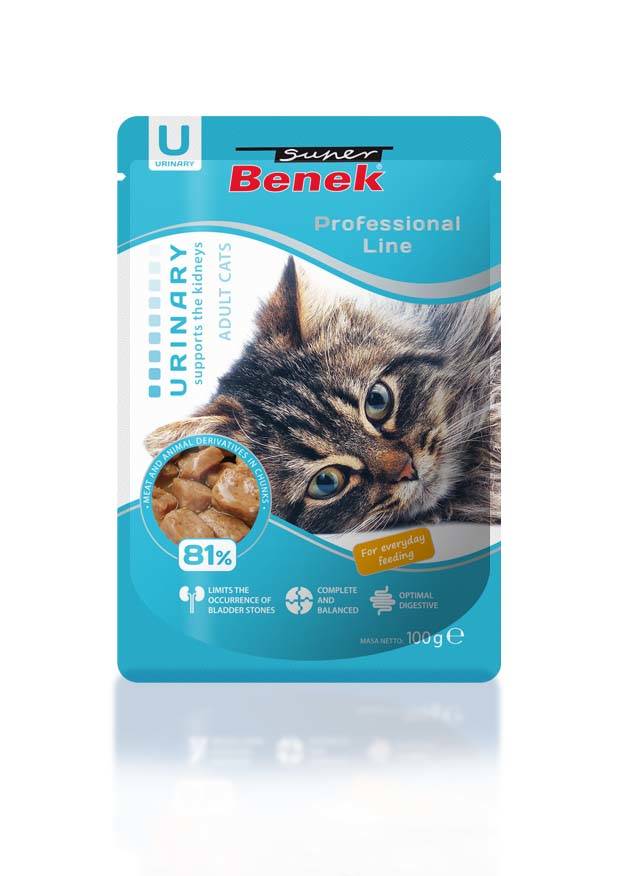 Certech Super Benek Super Benek Saszetka dla kota urinary 24x100g 55254-uniw