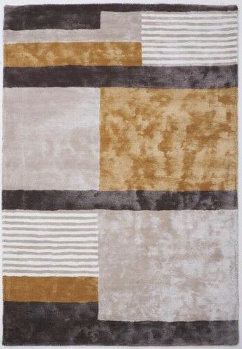 Dywan Carpet Decor Handmade RETRO yellow