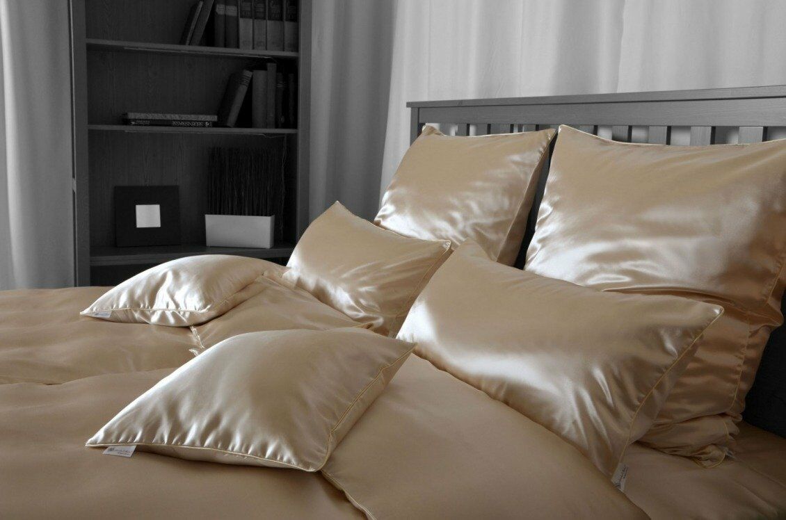 Seidenweber Prześcieradło jedwabne płaskie Helios Tussah Basic