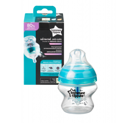 Tommee Tippee Butelka antykolkowa Closer to Nature Anti-Colic 150 ml