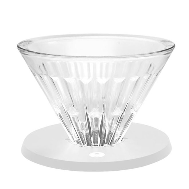 TIMEMORE Szklany dripper Timemore Crystal Eye 02 White 10807-uniw